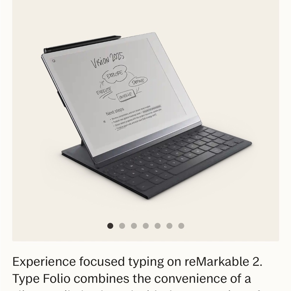 2 Tablet with Gray Keyboard Folio